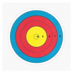 Мишень бумажная Стикхант Лучная №5 для внутренних и наружных стрельб 400x400 мм 100 шт