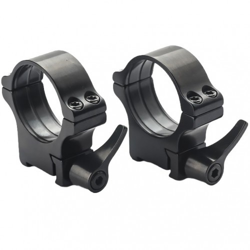 Кольца для прицела Rusan (011-19-25,4-15-R) быстросъемные D=25.4 мм H=15 мм на Призму (19 мм) CZ 550 | Средний 2 шт