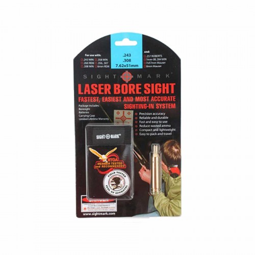 Лазерный патрон Sightmark SM39005 для .243 Win, .260 Rem, 7 мм-08, .308 Win, .358 Win Лазер - Красный