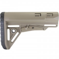 Приклад телескопический DLG Tactical TBS Sharp (DLG131) для трубки Mil-spec Койот