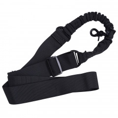 Ремень оружейный PMX Tactical PMX-11 на 1 точку с амортизатором Чёрный