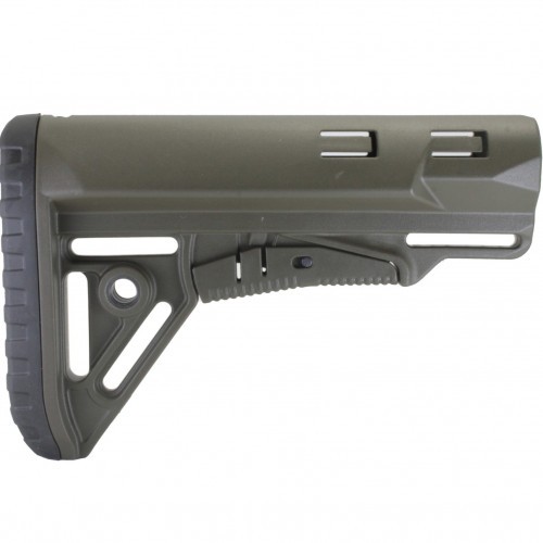 Приклад телескопический DLG Tactical TBS Sharp (DLG131) для трубки Mil-spec Олива