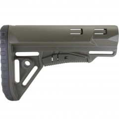 Приклад телескопический DLG Tactical TBS Sharp (DLG131) для трубки Mil-spec Олива