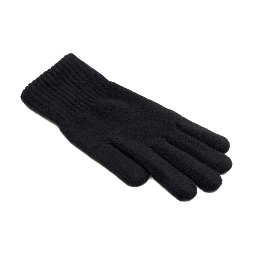 Перчатки тактические RusForce AnyDay 2 зимние вязанные двойные полноразмерные Чёрный