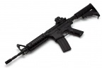 Модель сувенирная в виде оружия Microgun L M4A1 RIS телескопический приклад стандартный прицел