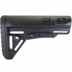 Приклад телескопический DLG Tactical TBS Sharp (DLG131) для трубки Mil-spec Чёрный