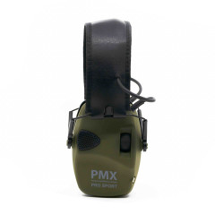 Наушники активные стрелковые PMX Pro Sport 22-82 ДБ Зелёный