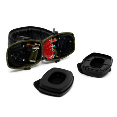 Наушники активные стрелковые PMX Pro Sport 22-82 ДБ Зелёный