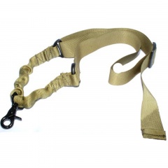 Ремень оружейный PMX Tactical PMX-11 на 1 точку с амортизатором Койот