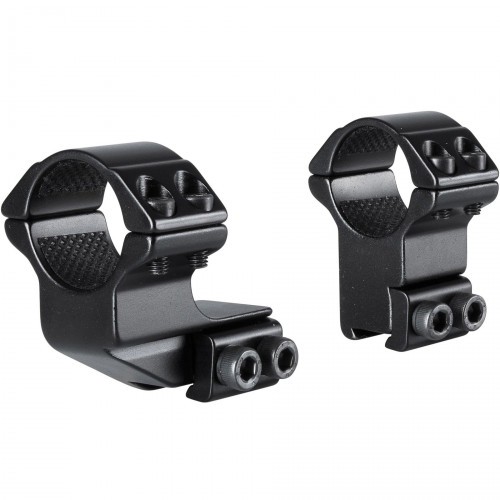 Кольца для прицела Hawke Extension (22120) D=25.4 мм H=22 мм V=46 мм на Призму (9-11 мм) | Высокий 2 шт