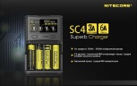 Зарядное устройство Nitecore SC4 на 4 канала