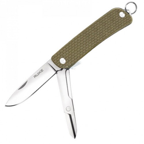 Нож складной Ruike S22-G Клинок 5 см Зелёный