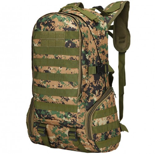 Рюкзак рейдовый RusForce Assault 3P EDC 35L Цифра (Лес)