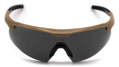 Очки баллистические стрелковые PMX Select GT-2020ST Anti-fog Серые 23%