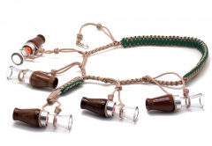 Подвес для 5 манков Стикхант Паракорд PODV5-6-KMW с карабином Камыш (Светлый)