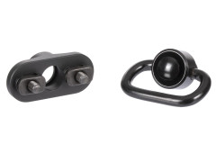 Антабка быстросъёмная ShotTime QD на M-LOK для ремня 2.5 cм черный