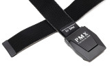 Ремень брючный PMX-15 с металлической застёжкой Чёрно-зеленый