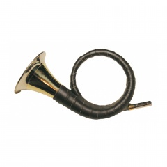 Валторна PakiGorn с кожаной отделкой 31 см Тёмно-зелёный