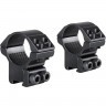 Кольца для прицела Hawke Match (22101) D=25.4 мм H=13 мм на Призму (9-11 мм) | Средний 2 шт