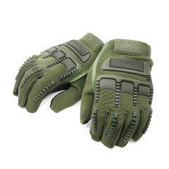 Перчатки тактические Oval RX полноразмерные прорезиненные Хаки