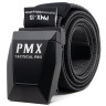 Ремень брючный PMX-15 с металлической застёжкой Чёрно-серый