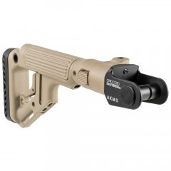 Приклад нетелескопический Fab Defense UAS-AKMS P для АКМС с упором для щеки Койот