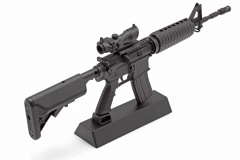 Модель сувенирная в виде оружия Microgun L M4A1 штурмовой приклад оптический прицел