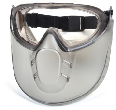 Очки баллистические стрелковые Pyramex Capstone G504TSHIELD Anti-fog Прозрачные 96% с маской