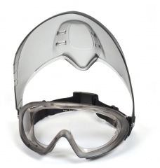 Очки баллистические стрелковые Pyramex Capstone G504TSHIELD Anti-fog Прозрачные 96% с маской