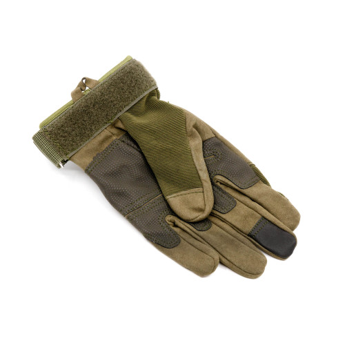 Перчатки тактические RusForce Saboteur полноразмерные Хаки