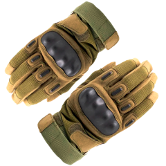 Перчатки тактические RusForce Saboteur полноразмерные Хаки