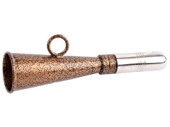 Горн охотничий PakiGorn из стали 13 см Круглый