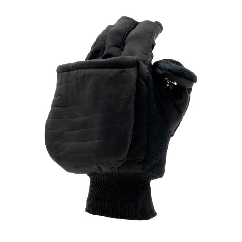 Рукавицы Стикхант Сибирь Про зимние непромокаемые трансформеры Черный