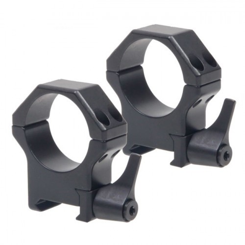 Кольца для прицела Contessa Alessandro (SPP01/A/SR) быстросъемные D=25.4 мм H=8 мм на Weaver | Низкий 2 шт