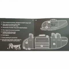 Чехол-сумка для оружия Allen Batallion Delta 10925 с оптическим прицелом 110 см Камуфляж