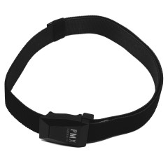 Ремень брючный PMX-15 с металлической застёжкой Тёмно-серый