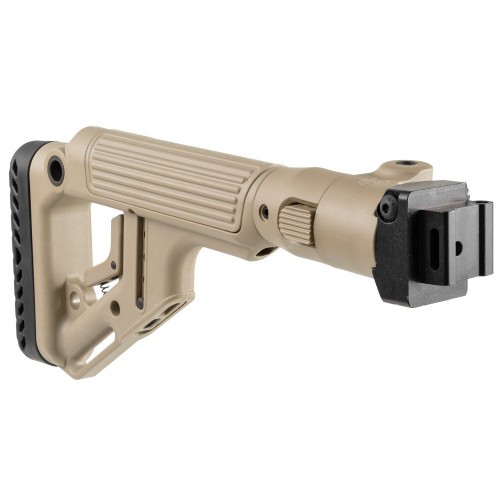 Приклад нетелескопический Fab Defense UAS-AKS P для АКС-74У с упором для щеки Койот