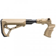 Приклад телескопический Fab Defense С-AGRF870 FK SB GL-CORE для Remington 870 с амортизатором Койот