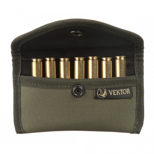 Подсумок поясной VEKTOR П-38К-308 однорядный на 7 патронов для .308 калибра Хаки