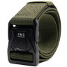 Ремень брючный PMX-16 с металлической застёжкой Зелёный