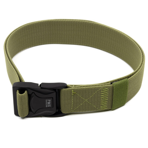 Ремень брючный PMX-16 с металлической застёжкой Зелёный