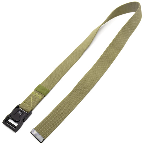 Ремень брючный PMX-16 с металлической застёжкой Зелёный