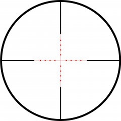 Прицел оптический Hawke Vantage 2-7X32 IR SFP AO WP (14211) Сетка Mil-Dot