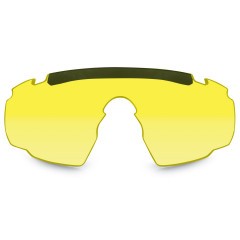 Линзы Wiley X Saber Advanced 306Y для стрелковых очков Saber Advanced Жёлтые 86%