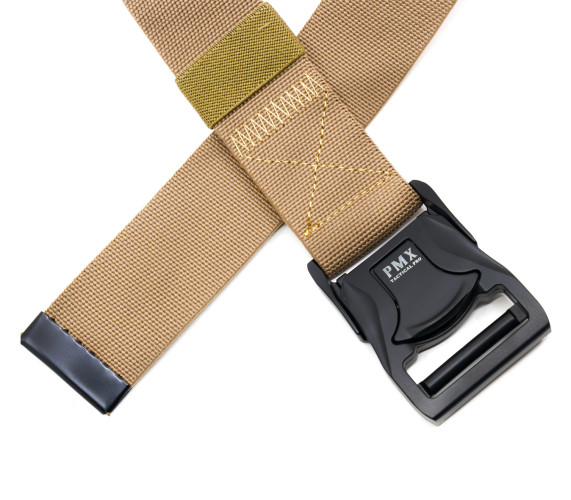 Ремень брючный PMX-16 с металлической застёжкой Койот