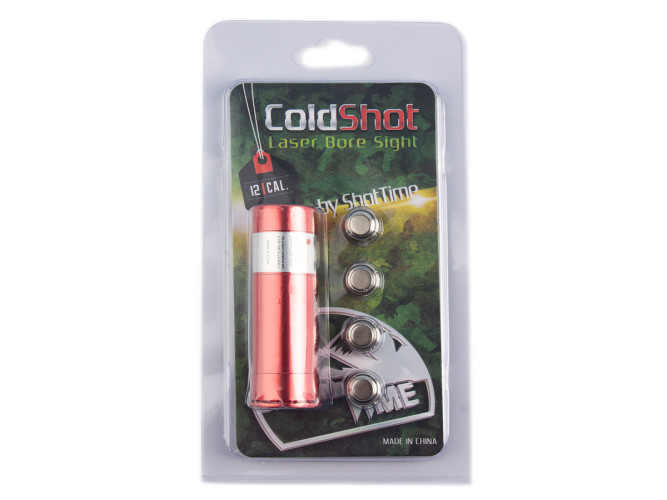 Лазерный патрон ShotTime ColdShot ST-LS-12-PB-R для 12 калибра Лазер -Красный