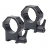 Кольца для прицела Contessa Alessandro (SPP02/B/SR) быстросъемные D=30 мм H=12 мм на Weaver | Средний 2 шт