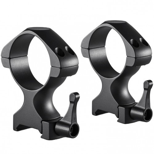 Кольца для прицела Hawke Precision QD (23032) быстросъемные D=34 мм H=23 мм на Weaver | Высокий 2 шт
