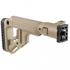 Приклад нетелескопический Fab Defense UAS-VZ P для Sa VZ58 с упором для щеки Койот