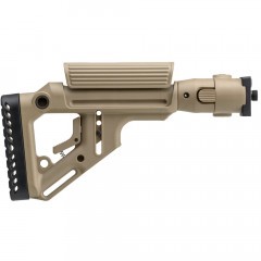 Приклад нетелескопический Fab Defense UAS-VZ P для Sa VZ58 с упором для щеки Койот